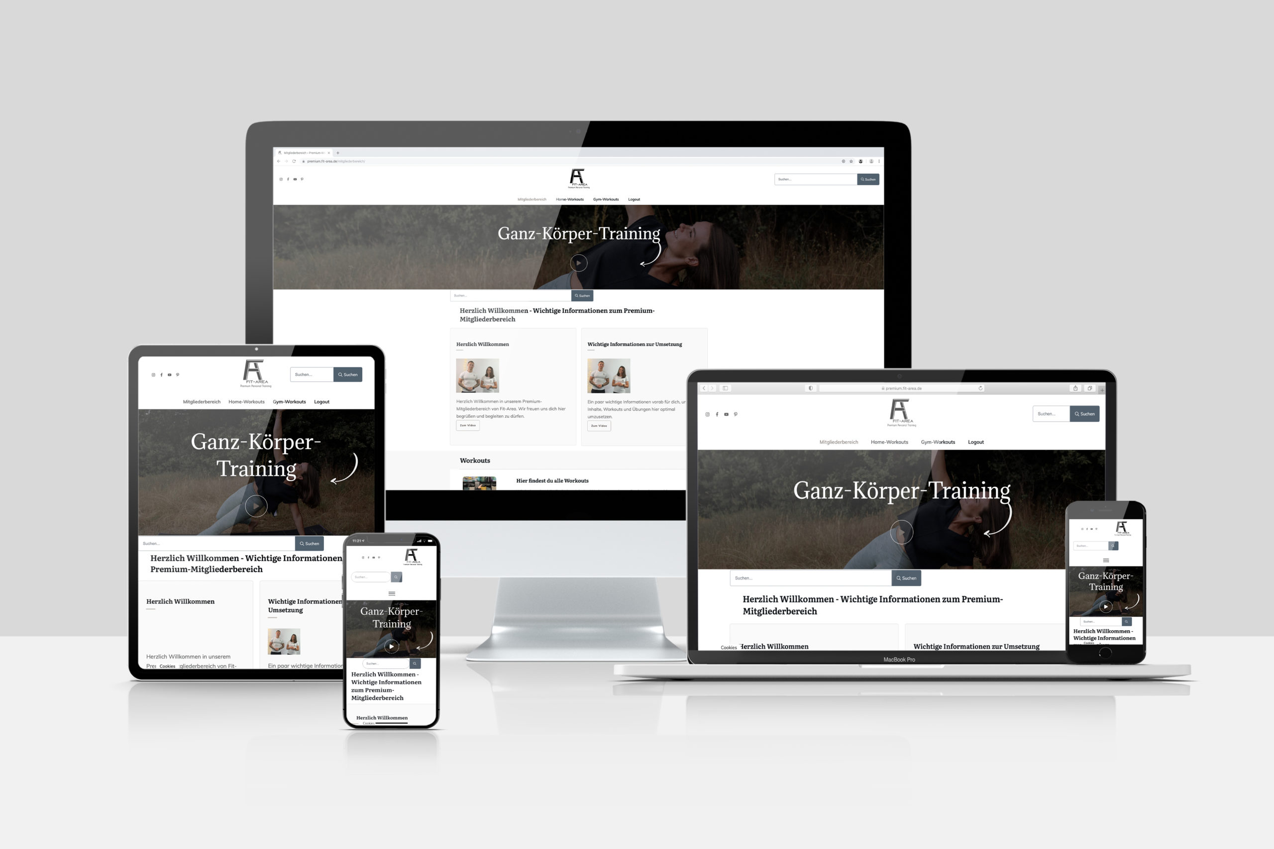 MockUp Premium Bereich